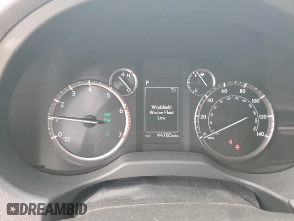 2020 Lexus GX with VIN JTJAM7BX5L5261947, listed as a Copart auction lot 53382075 with 44,785 mi miles and Salvage Title. Bid and sale history available at carsss.com. Image 9.