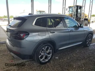 2024 BMW X3 xDrive30i with VIN 5UX53DP00R9V28011, listed as a Copart auction lot 55815905 with 28,391 mi miles and Clean Title. Bid and sale history available at DreamBid. Image 3.