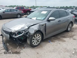 2017 Kia Optima EX with VIN 5XXGU4L35HG121651, listed as a IAAI auction lot 42155324 with 204,302 mi miles and . Bid and sale history available at DreamBid. Image 17.