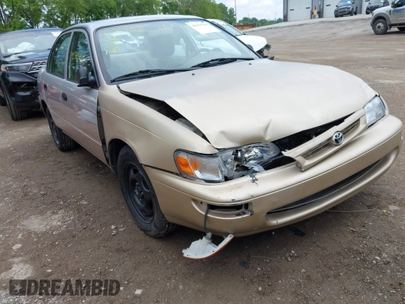 1997 Toyota Corolla with VIN 1NXBA02E7VZ544005, listed as a IAAI auction lot 42363262 with 200,537 mi miles and . Bid and sale history available at DreamBid. Image 6.