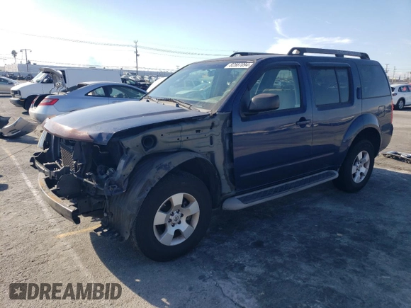 2009 Nissan Pathfinder S with VIN 5N1AR18B09C619100, listed as a Copart auction lot 82587094 with 170,374 mi miles and Salvage Title. Bid and sale history available at carsss.com. Image 1.