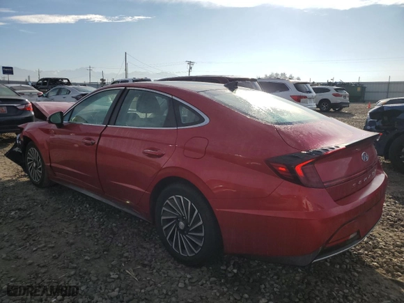 2022 Hyundai Sonata Hybrid Limited with VIN KMHL54JJ0NA039648, listed as a Copart auction lot 85372464 with 61,346 mi miles and Salvage Title. Bid and sale history available at carsss.com. Image 2.