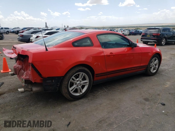 2012 Ford Mustang Premium with VIN 1ZVBP8AM9C5222867, listed as a Copart auction lot 62659515 with 205,708 mi miles and Salvage title. Bid and sale history available at DreamBid. Image 3.