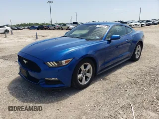 2017 Ford Mustang V6 z VIN 1FA6P8AM1H5271112, wystawiony jako Copart lot #56782255 z przebiegiem 96 021 mil mil oraz Czysty tytuł • Clean title. Historia ofert i sprzedaży dostępna na DreamBid. Obrazek 1.
