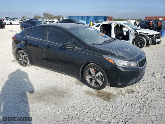 2018 Kia Forte S with VIN 3KPFL4A7XJE248110, listed as a Copart auction lot 44441705 with 0 mi miles and Salvage Title. Bid and sale history available at carsss.com. Image 4.