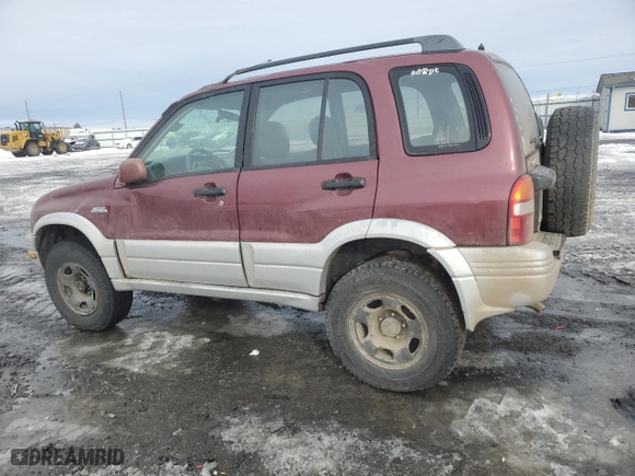 1999 Suzuki Grand Vitara JLX with VIN JS3TD62V6X4108950, listed as a Copart auction lot 46468705 with 215,541 mi miles and Salvage Title. Bid and sale history available at carsss.com. Image 2.