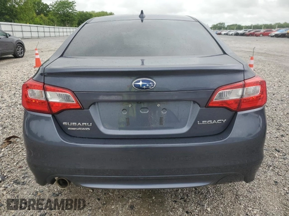 2016 Subaru Legacy Limited with VIN 4S3BNBN63G3054176, listed as a Copart auction lot 55963575 with 72,638 mi miles and Salvage title. Bid and sale history available at DreamBid. Image 6.