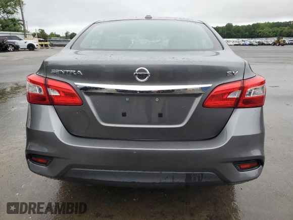 2017 Nissan Sentra S with VIN 3N1AB7AP4HY210804, listed as a Copart auction lot 57949175 with 145,154 mi miles and Salvage title. Bid and sale history available at DreamBid. Image 6.