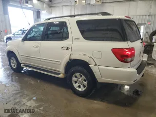 2006 Toyota Sequoia SR5 with VIN 5TDBT44A26S263705, listed as a Copart auction lot 47549295 with 221,213 mi miles and Non Repairable. Bid and sale history available at carsss.com. Image 2.