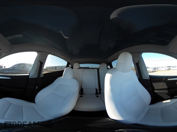 2023 Tesla Model Y Long Range with VIN 7SAYGAEEXPF714760, listed as a IAAI auction lot 41748398 with 49,802 mi miles and . Bid and sale history available at DreamBid. Image 19.