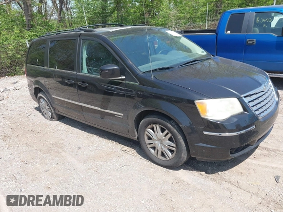 2010 Chrysler Town & Country Touring with VIN 2A4RR5DXXAR290623, listed as a IAAI auction lot 42103151 with 234,021 mi miles. Bid and sale history available at carsss.com. Image 1.