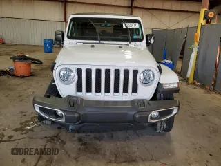 2023 Jeep Wrangler Sahara with VIN 1C4HJXEN1PW659600, listed as a Copart auction lot 85228074 with 21,623 mi miles and Salvage Title. Bid and sale history available at carsss.com. Image 5.