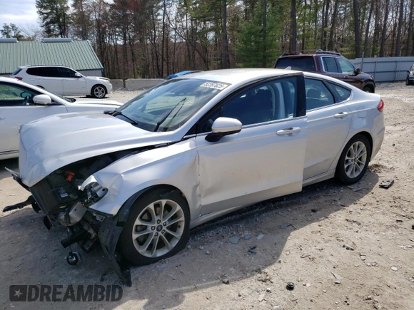 2019 Ford Fusion SE with VIN 3FA6P0HD7KR156879, listed as a Copart auction lot 52397625 with 65,027 mi miles and Salvage Title. Bid and sale history available at carsss.com. Image 1.