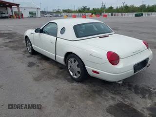 2003 Ford Thunderbird Deluxe with VIN 1FAHP60A03Y113355, listed as a IAAI auction lot 41890414 with 147,620 mi miles. Bid and sale history available at carsss.com. Image 3.