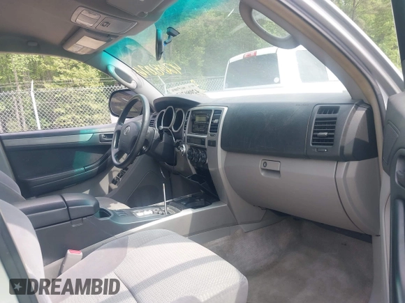2004 Toyota 4Runner SR5 with VIN JTEBU14R640027152, listed as a IAAI auction lot 42080763 with 230,358 mi miles and . Bid and sale history available at DreamBid. Image 5.