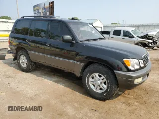 1998 Lexus LX 470 z VIN JT6HT00W0W0022045, wystawiony jako Copart lot #64022034 z przebiegiem 207 846 mil mil oraz Szkoda całkowita • Salvage title. Historia ofert i sprzedaży dostępna na DreamBid. Obrazek 4.