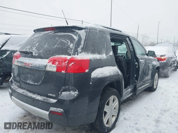 2011 GMC Terrain SLT-2 with VIN 2CTFLXEC5B6253181, listed as a IAAI auction lot 41298096 with 101,763 mi miles. Bid and sale history available at carsss.com. Image 4.