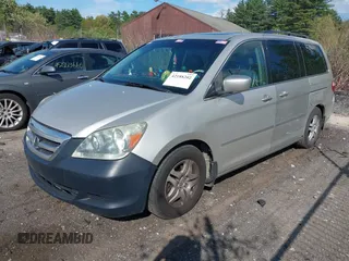 2006 Honda Odyssey EX-L with VIN 5FNRL38716B415078, listed as a IAAI auction lot 42188202 with 246,571 mi miles and . Bid and sale history available at DreamBid. Image 17.