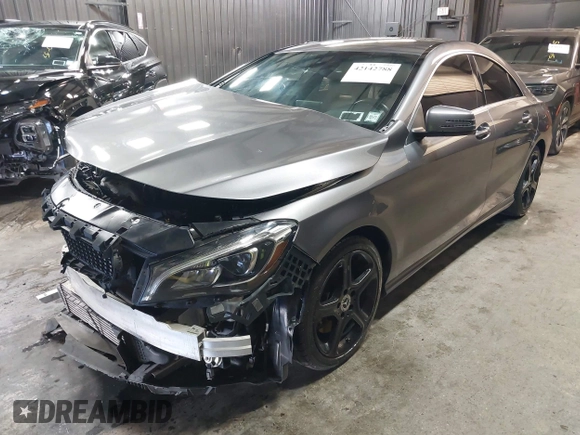 2018 Mercedes-Benz CLA 250 with VIN WDDSJ4GB9JN519224, listed as a IAAI auction lot 42142788 with 71,650 mi miles and . Bid and sale history available at DreamBid. Image 2.