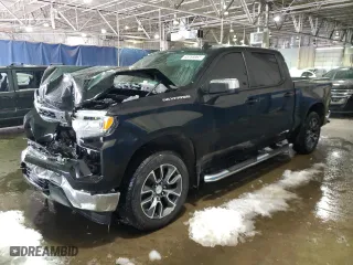 2022 Chevrolet Silverado 1500 LT with VIN 1GCPDKEKXNZ618437, listed as a Copart auction lot 45768865 with 65,539 mi miles and Non Repairable. Bid and sale history available at carsss.com. Image 1.