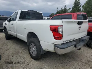 2017 Nissan Titan with VIN 1N6AA1R9XHN528052, listed as a Copart auction lot 55834165 with 183,802 mi miles and Salvage title. Bid and sale history available at DreamBid. Image 2.