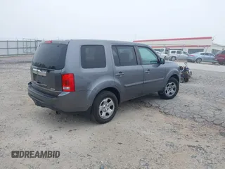 2014 Honda Pilot LX with VIN 5FNYF4H2XEB004614, listed as a IAAI auction lot 42236980 with 160,357 mi miles and . Bid and sale history available at DreamBid. Image 4.