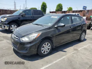 2013 Hyundai Accent GS with VIN KMHCT5AE6DU107060, listed as a Copart auction lot 62598665 with 119,827 mi miles and Clean title. Bid and sale history available at DreamBid. Image 1.