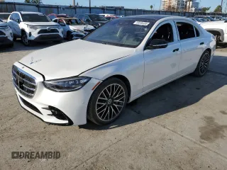 2022 Mercedes-Benz S S 580 with VIN W1K6G7GB3NA100008, listed as a Copart auction lot 49538495 with 19,089 mi miles and Clean Title. Bid and sale history available at carsss.com. Image 1.