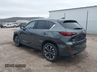 2023 Mazda CX-5 2.5 S Premium Plus Package with VIN JM3KFBEM2P0163054, listed as a IAAI auction lot 41642461 with 18,508 mi miles. Bid and sale history available at carsss.com. Image 3.