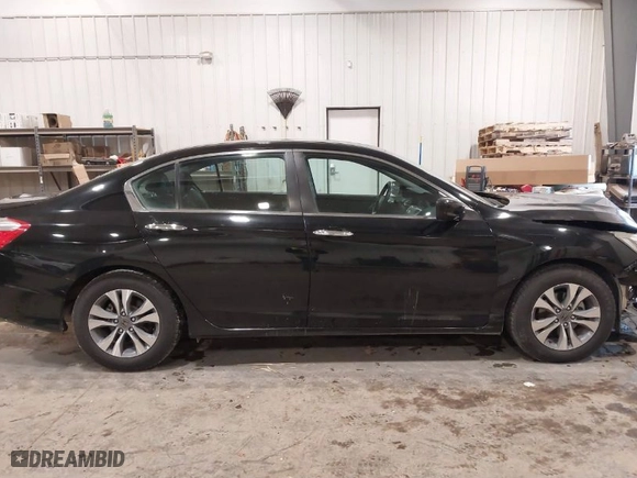 2015 Honda Accord Sedan LX with VIN 1HGCR2F3XFA249720, listed as a IAAI auction lot 41575775 with 27,615 mi miles. Bid and sale history available at carsss.com. Image 14.