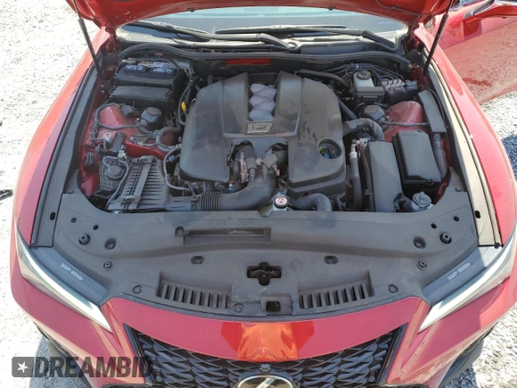2022 Lexus IS 500 F Sport Performance with VIN JTHAP1D29N5001996, listed as a Copart auction lot 52980095 with 28,452 mi miles and Clean title. Bid and sale history available at DreamBid. Image 11.
