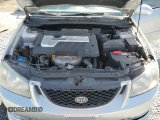 2005 Kia Spectra with VIN KNAFE162155081155, listed as a Copart auction lot 53893255 with 127,937 mi miles and Salvage Title. Bid and sale history available at carsss.com. Image 11.