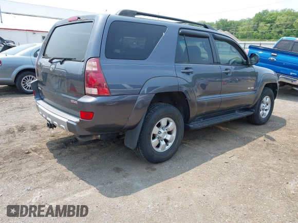 2004 Toyota 4Runner SR5 with VIN JTEBU14R848013416, listed as a IAAI auction lot 42381519 with 171,854 mi miles and . Bid and sale history available at DreamBid. Image 4.