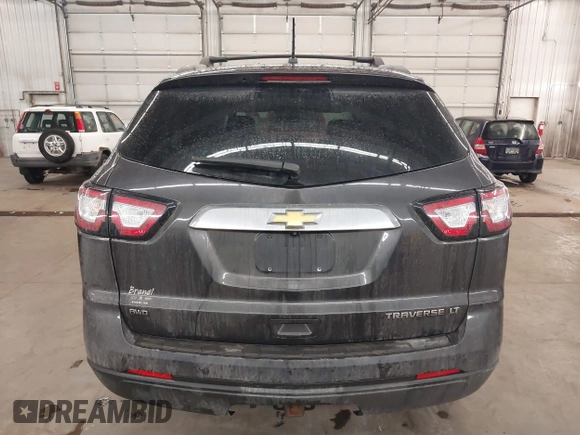 2015 Chevrolet Traverse LT with VIN 1GNKVHKD5FJ192552, listed as a IAAI auction lot 41708239 with 185,664 mi miles and . Bid and sale history available at DreamBid. Image 17.