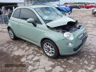 2012 FIAT 500 Pop with VIN 3C3CFFAR2CT200577, listed as a IAAI auction lot 42340640 with Not provided miles and . Bid and sale history available at DreamBid. Image 1.