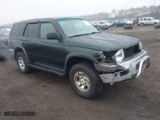 1999 Toyota 4Runner SR5 with VIN JT3HN86R4X0198993, listed as a IAAI auction lot 41807669 with 187,269 mi miles. Bid and sale history available at carsss.com. Image 1.