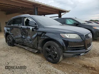 2012 Audi Q7 Premium Plus with VIN WA1LGBFE6CD002978, listed as a Copart auction lot 68976494 with 116,353 mi miles and Salvage title. Bid and sale history available at DreamBid. Image 4.