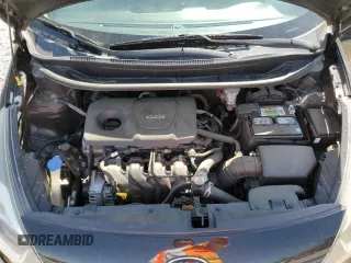 2017 Kia Rio LX with VIN KNADM4A31H6061904, listed as a Copart auction lot 49607505 with 95,385 mi miles and Salvage Title. Bid and sale history available at carsss.com. Image 11.