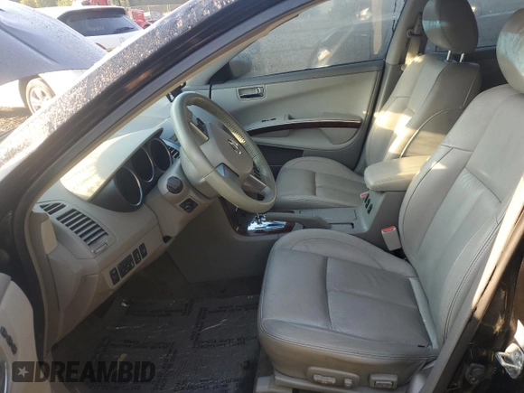 2008 Nissan Maxima 3.5 SE with VIN 1N4BA41E48C809136, listed as a Copart auction lot 72536734 with 0 mi miles and Salvage Title. Bid and sale history available at carsss.com. Image 7.