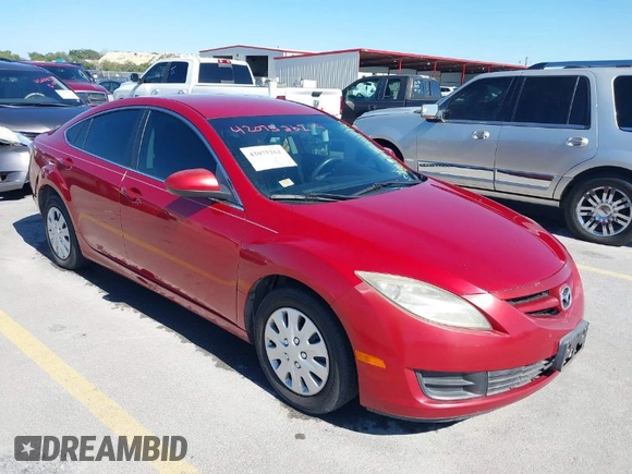 2010 Mazda 6 i Sport with VIN 1YVHZ8BH1A5M28782, listed as a IAAI auction lot 42075262 with 146,851 mi miles. Bid and sale history available at carsss.com. Image 1.