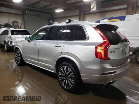 2021 Volvo XC90 Momentum with VIN YV4A221K8M1715566, listed as a Copart auction lot 44802555 with 42,513 mi miles and Salvage Title. Bid and sale history available at carsss.com. Image 2.