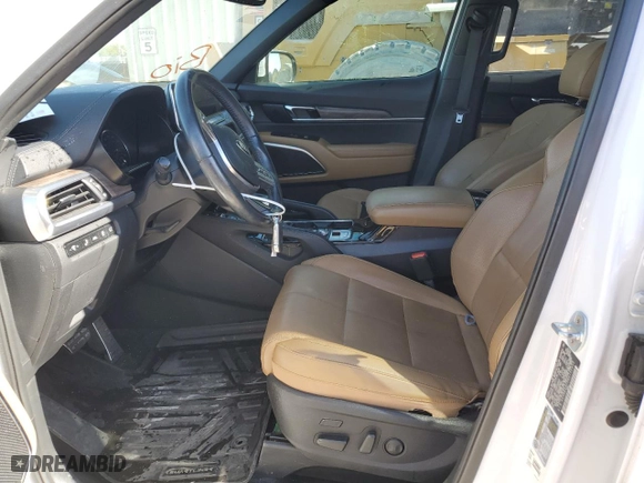 2021 Kia Telluride SX with VIN 5XYP54HC0MG155332, listed as a Copart auction lot 89169755 with 52,340 mi miles and Salvage Title. Bid and sale history available at carsss.com. Image 7.
