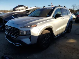 2022 Hyundai Santa Fe XRT with VIN 5NMS6DAJ0NH414005, listed as a Copart auction lot 66886692 with 4,585 mi miles. Bid and sale history available at carsss.com. Image 2.