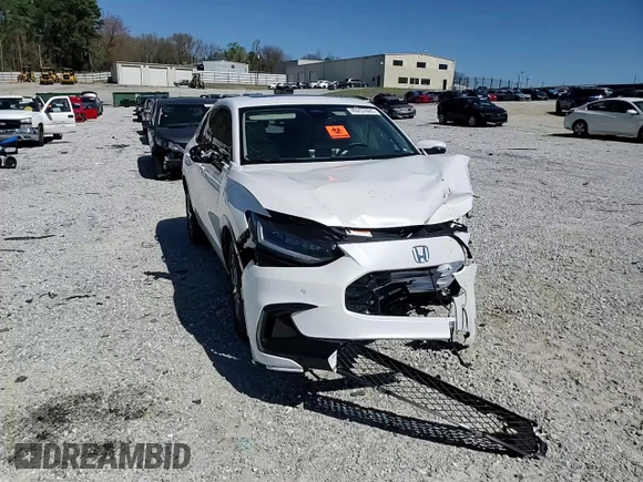 2025 Honda HR-V EX-L with VIN 3CZRZ1H73SM736834, listed as a Copart auction lot 49257865 with 3,477 mi miles and Salvage Title. Bid and sale history available at carsss.com. Image 11.