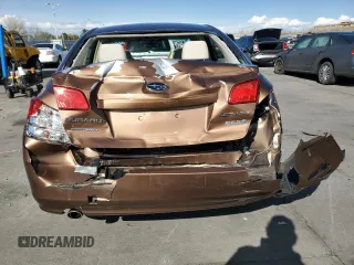 2012 Subaru Legacy Premium with VIN 4S3BMBC69C3040928, listed as a Copart auction lot 51605795 with 76,477 mi miles and Salvage Title. Bid and sale history available at DreamBid. Image 6.