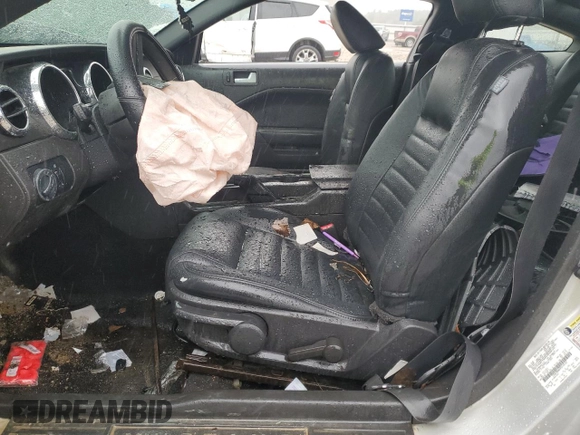 2009 Ford Mustang with VIN 1ZVHT80NX95110135, listed as a Copart auction lot 45482985 with Not provided miles and Salvage title. Bid and sale history available at DreamBid. Image 7.