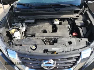 2020 Nissan Pathfinder S with VIN 5N1DR2AM7LC635381, listed as a Copart auction lot 80868315 with 66,385 mi miles and Salvage title. Bid and sale history available at DreamBid. Image 14.