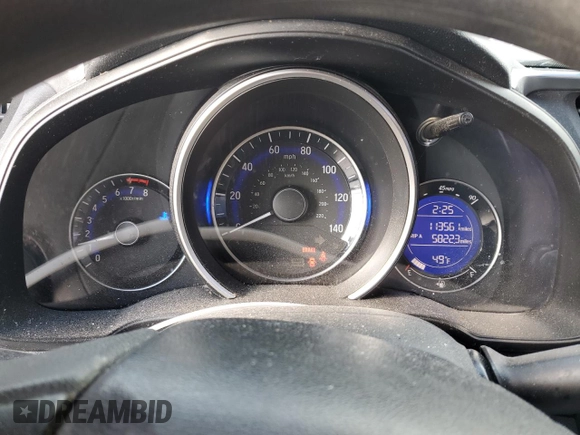 2017 Honda Fit LX with VIN 3HGGK5G52HM700121, listed as a Copart auction lot 87252954 with 113,561 mi miles and Salvage Title. Bid and sale history available at DreamBid. Image 9.