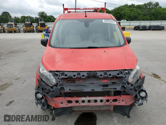 2015 Ford Transit Connect XLT with VIN NM0GE9F76F1196793, listed as a Copart auction lot 58938855 with 204,869 mi miles and Clean title. Bid and sale history available at DreamBid. Image 5.