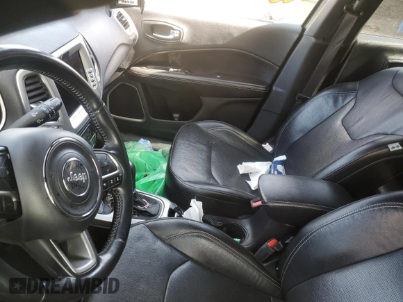 2021 Jeep Compass 80th Anniversary with VIN 3C4NJDEB5MT601983, listed as a Copart auction lot 47043205 with Not provided miles and Salvage title. Bid and sale history available at DreamBid. Image 9.